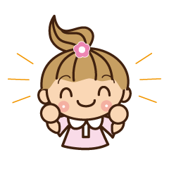 [LINEスタンプ] ヘルパー あおいちゃん