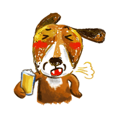 [LINEスタンプ] Every dog has its day！