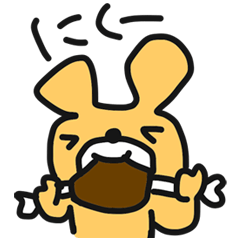 [LINEスタンプ] 動く！オレンジくまたん
