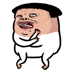 [LINEスタンプ] nobody's so rough！！！