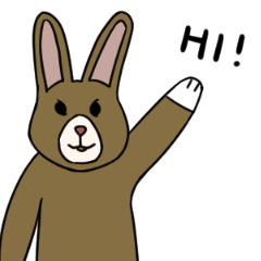 [LINEスタンプ] Lili: The Cinnamon Bunnyの画像（メイン）