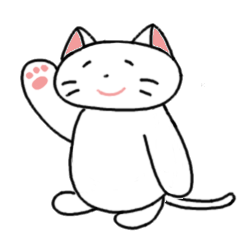 [LINEスタンプ] 白ニャンコと茶ニャンコの日常