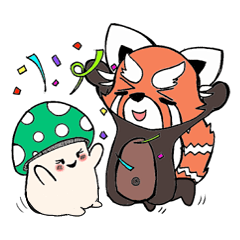 [LINEスタンプ] コウチャ✕マッチャ