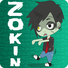 [LINEスタンプ] ZOKIN : Zombie Masa Kini