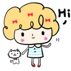 [LINEスタンプ] Ciao！Emily