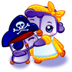 [LINEスタンプ] Adorable Pigu