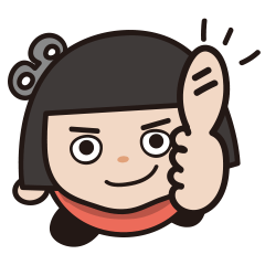 [LINEスタンプ] ぜんまいののかちゃん