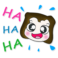 [LINEスタンプ] Hello！ My name is Mitsuru.^^