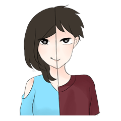 [LINEスタンプ] Me and You (Eng)