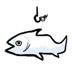 [LINEスタンプ] Trash Fish