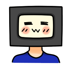 [LINEスタンプ] TVman