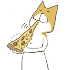 [LINEスタンプ] はらへり犬2