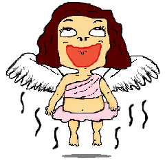 [LINEスタンプ] Miss Naked Ai