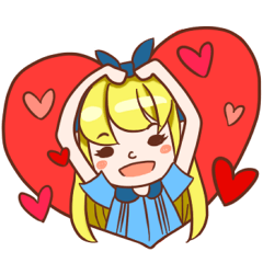 [LINEスタンプ] Alice Kingdom