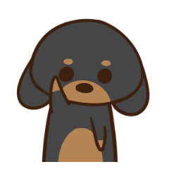 [LINEスタンプ] ダックスすたんぷ。