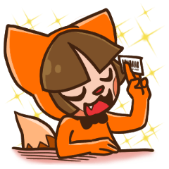 [LINEスタンプ] Foxy's daily life