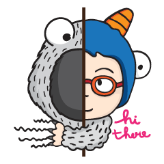 [LINEスタンプ] Dek-Ba Everyday