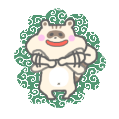 [LINEスタンプ] たぬりす02