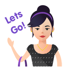 [LINEスタンプ] Are you ready people？ then 'Let's Go！'