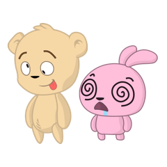 [LINEスタンプ] Ben and Rab