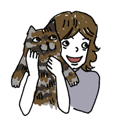 [LINEスタンプ] MOM AND CAT