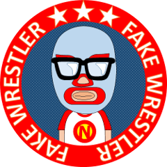 [LINEスタンプ] Fake Wrestler "stronger X"