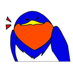 [LINEスタンプ] つばめのつぶやき