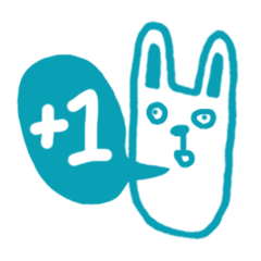 [LINEスタンプ] Mr. long face rabbit