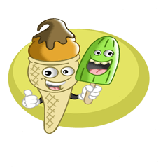 [LINEスタンプ] IceCream Crazies