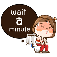 [LINEスタンプ] I'm a naughty girl (Eng version)