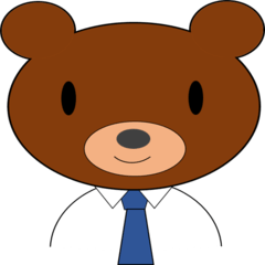 [LINEスタンプ] はたらくクマ