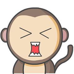 [LINEスタンプ] Monmo Monkey 2