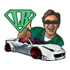 [LINEスタンプ] リバティーウォーク シャコタン★コヤジ
