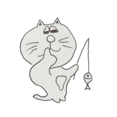 [LINEスタンプ] ネコ・ジョージくん