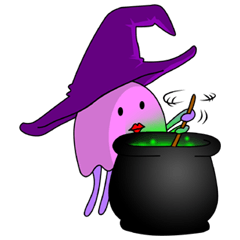 [LINEスタンプ] Jelly Witch