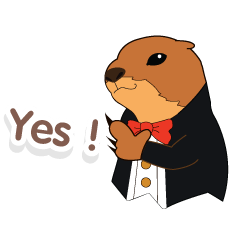 [LINEスタンプ] ジョーイのプレーリードッグ