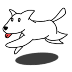 [LINEスタンプ] ほのぼのゆる犬