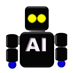 [LINEスタンプ] 人工知能（AI）ロボットスタンプの画像（メイン）