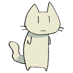 [LINEスタンプ] 普通なねこのスタンプ