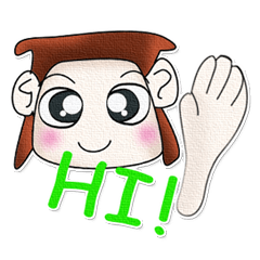 [LINEスタンプ] Mr. Masaki.^^