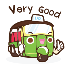 [LINEスタンプ] Tuk Tuk Family