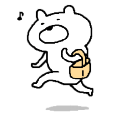 [LINEスタンプ] まったりくまさん