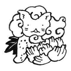 [LINEスタンプ] 唐獅子牡丹