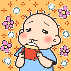 [LINEスタンプ] もっと！ふわふわ赤ちゃん