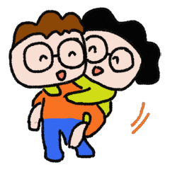 [LINEスタンプ] Stick Together