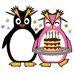 [LINEスタンプ] Days of penguins