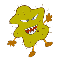 [LINEスタンプ] Mr.Bacteria