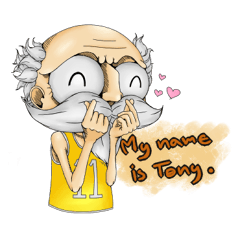 [LINEスタンプ] G.Tony