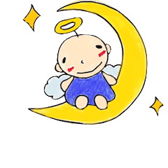 [LINEスタンプ] 小さな天使 ハニエル