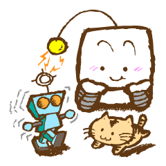 [LINEスタンプ] ゆるロボマン